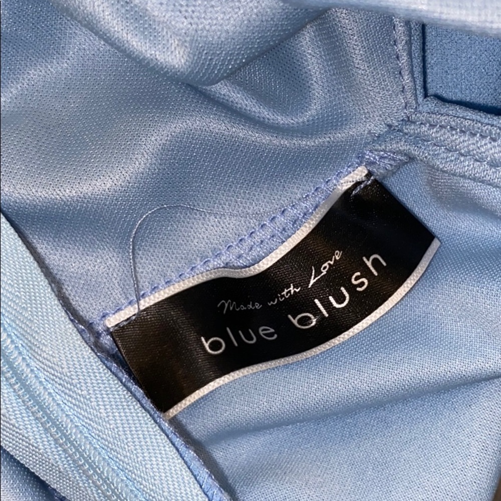blue dress- worn once!!! - Picture 4 of 4